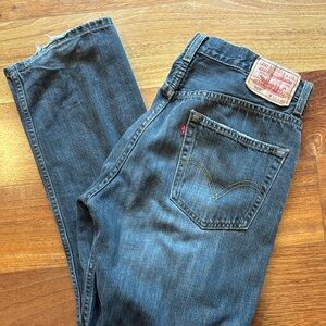 Levi's Men's Blue Straight Jeans